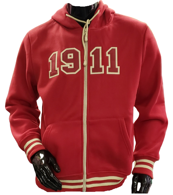 Kappa Full-Zip Crimson Hoodie - BD