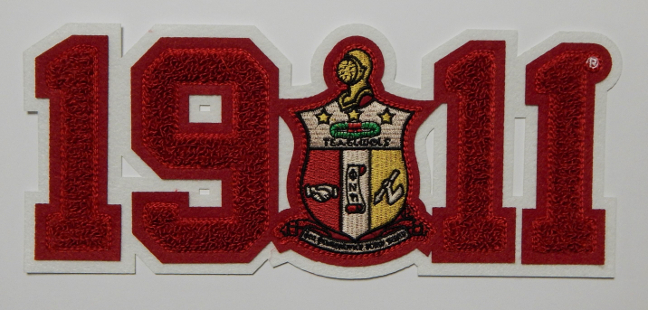 Kappa Chenille Year Patch - Crest - Sew On
