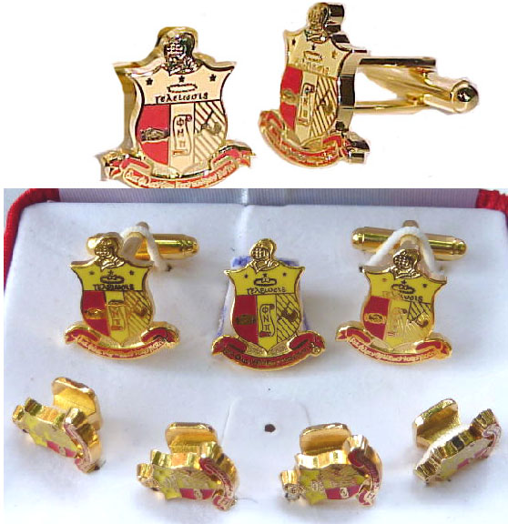 Kappa Cufflinks Pin Set