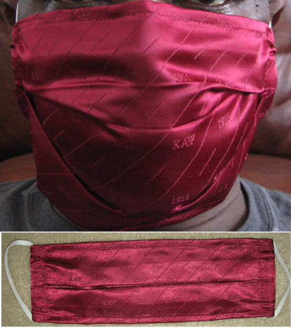 Kappa Satin Jacquard Reusable Face Mask