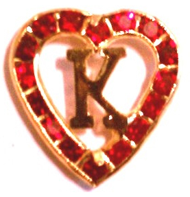 Kappa Sweetheart Pin - CO