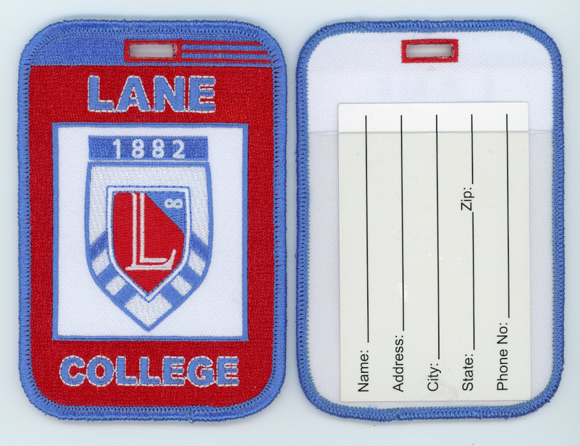 Lane College Luggage Tags - Set of 2