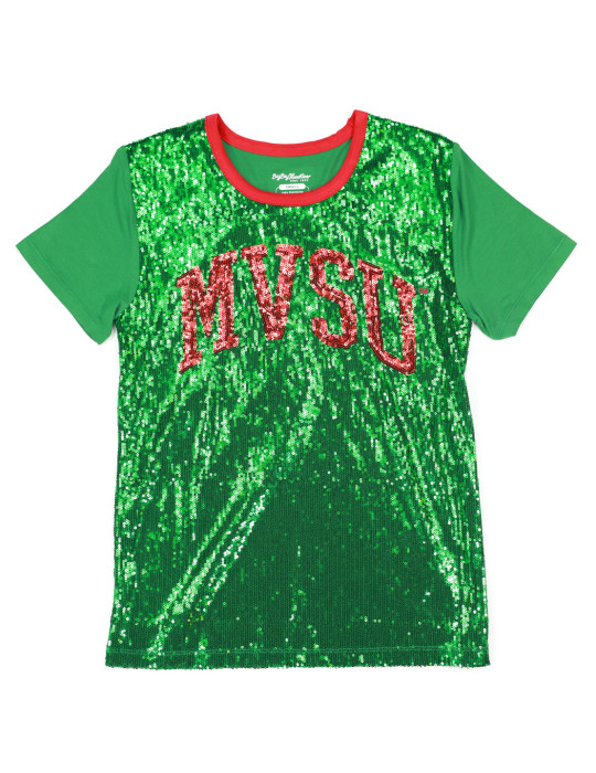Mississippi Valley State Sequins Tee - 2024