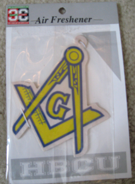 Masonic Air Freshener - CC
