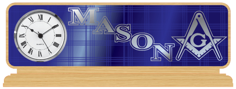 Mason Desktop Clock - CQ