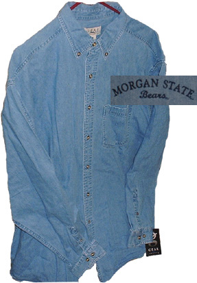 Morgan State Denim Shirt