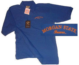 Morgan State Cotton Pique Polo
