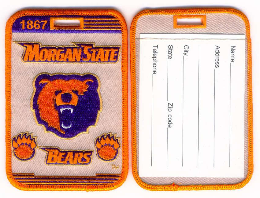 Morgan State Luggage Tags - Set of 2