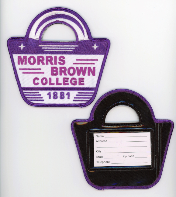 Morris Brown Purse Luggage Tags - Set of 2