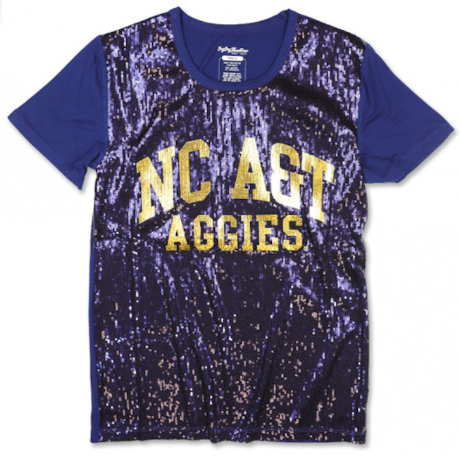 NC A&T Sequins Tee - 2022