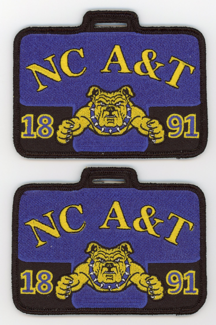 NCA&T Briefcase Luggage Tags - Set of 2