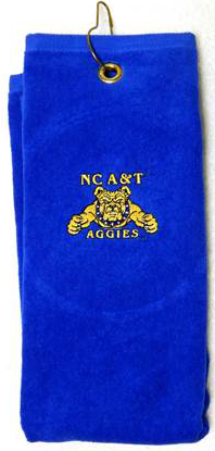 NCAT golf towel
