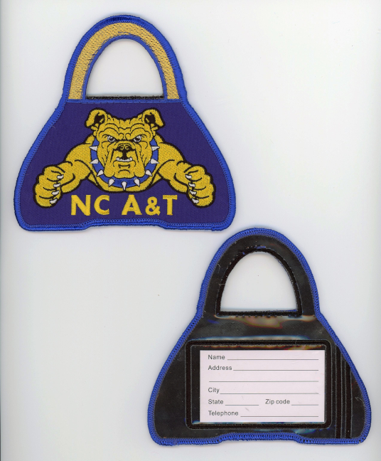 NCA&T State University Purse Luggage Tags - Set of 2
