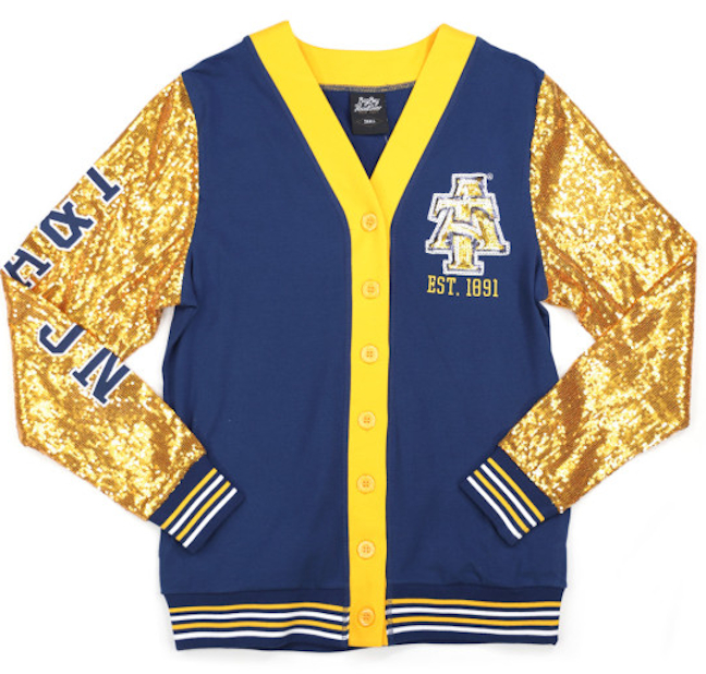 NCA&T Sequins Cardigan - 2023