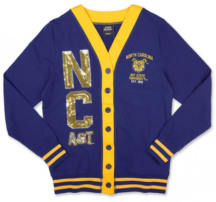 NCA&T State University Women's Lightweight Cardigan