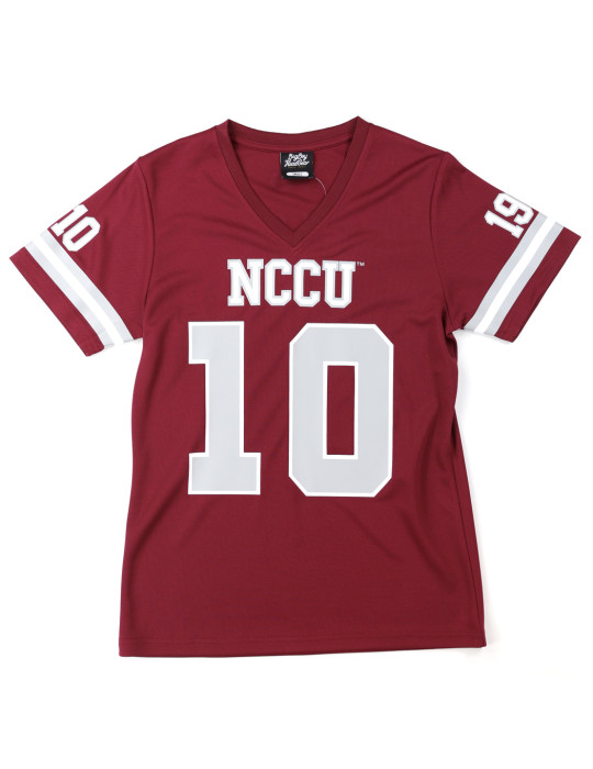 NCCU Women's Football Jersey Tee - 2025