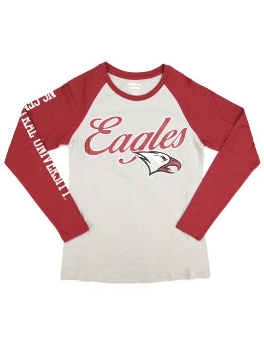 NCCU Women's Sparkling Letter Long-Sleeve Tee - 2024