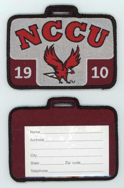 NCCU Briefcase Luggage Tags - Set of 2