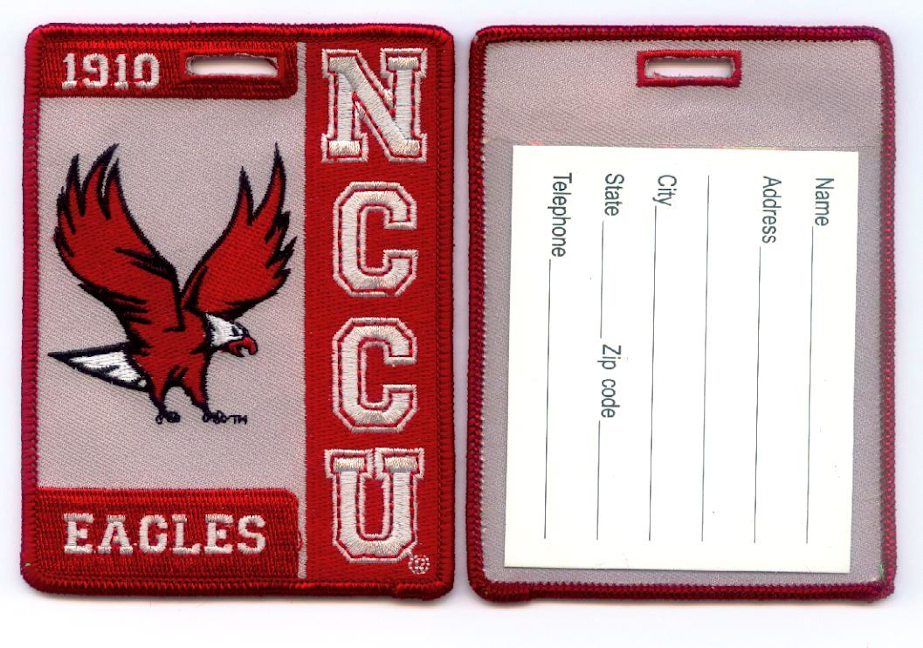 NCCU Large Luggage Tags - Set of 2