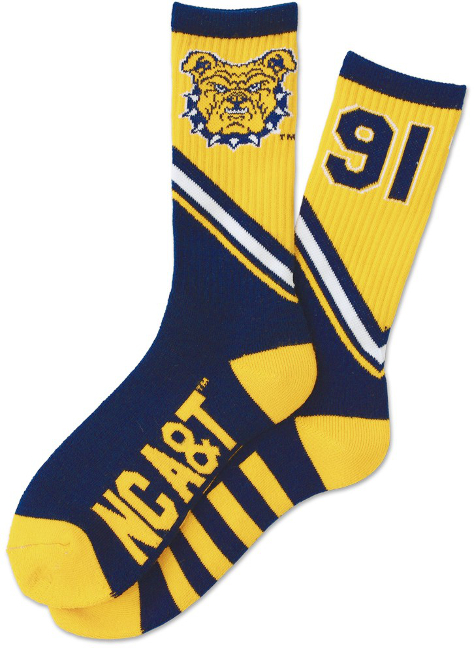 NC A&T Socks - 1819
