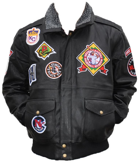Negro Baseball League Leather Jacket 