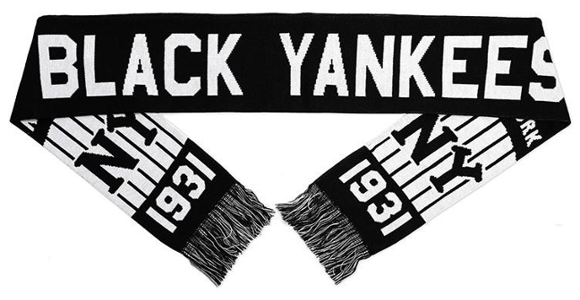 NLBM - Black Yankees Scarf - 1920