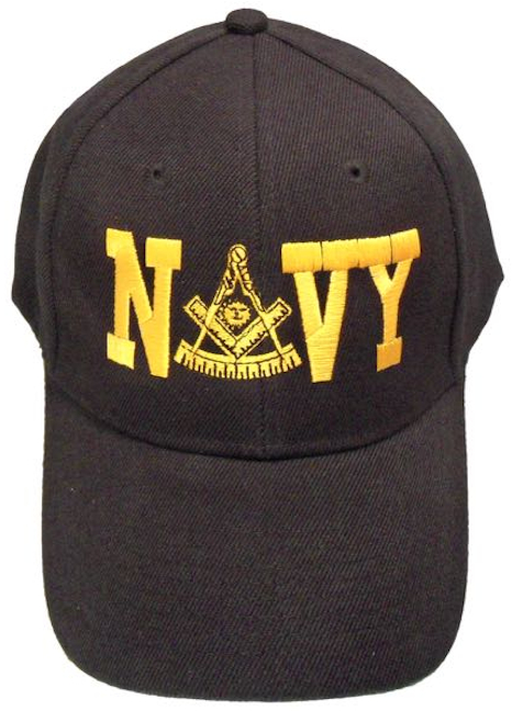Mason Navy Past Master Cap - JV