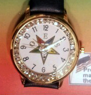 Order of the Eastern Stars Crystal Watch