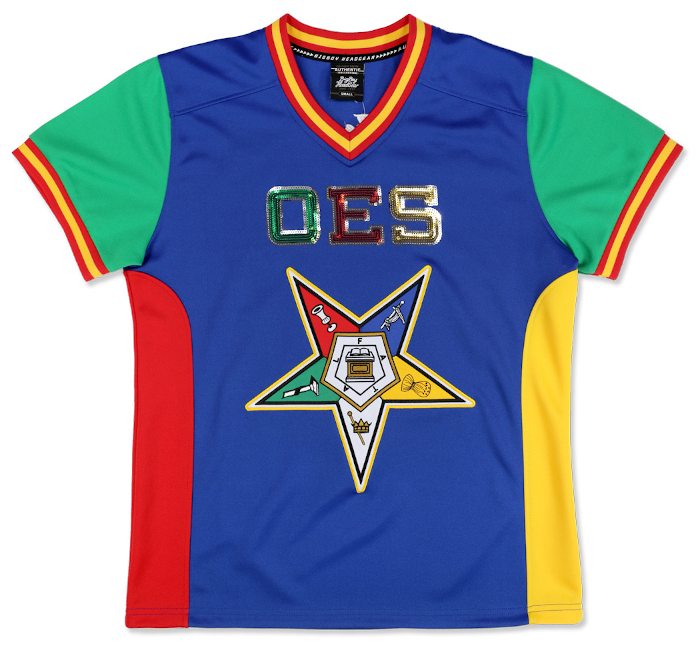 OES Rhinestone Football Jersey - 2023