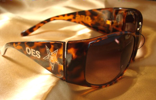 Order of the Eastern Star Tortoise Shell Sunglasses