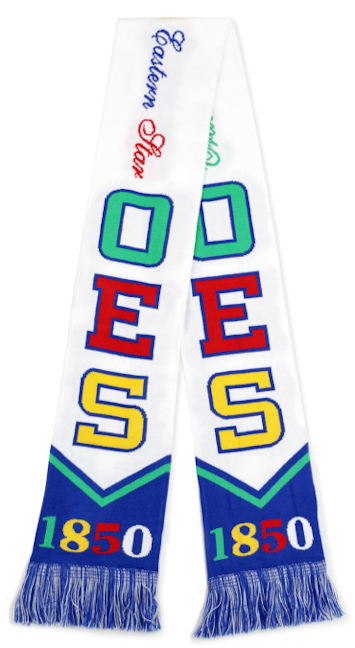 OES White Scarf - 2023