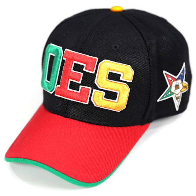 OES Black & Red Letters Cap - 2023