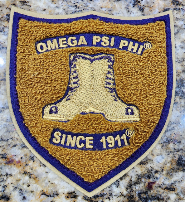 Omega Chenille Boots Shield Patch