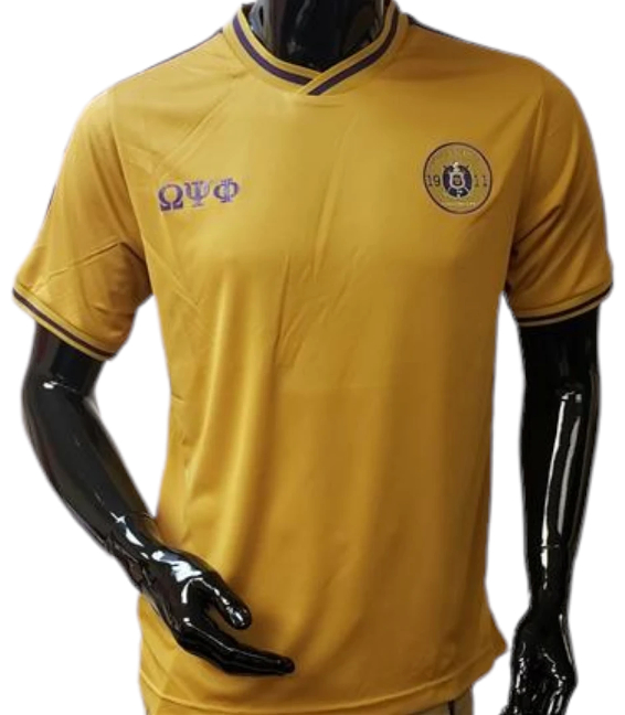 Omega Gold Soccer Jersey - BD