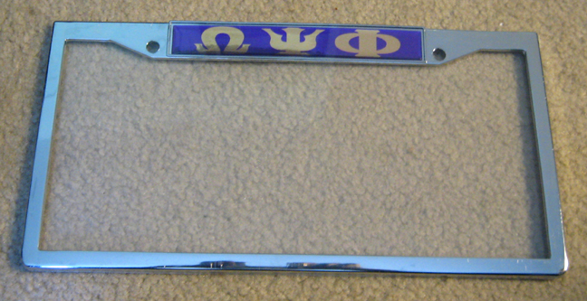 Omega License Frame - NC Legal