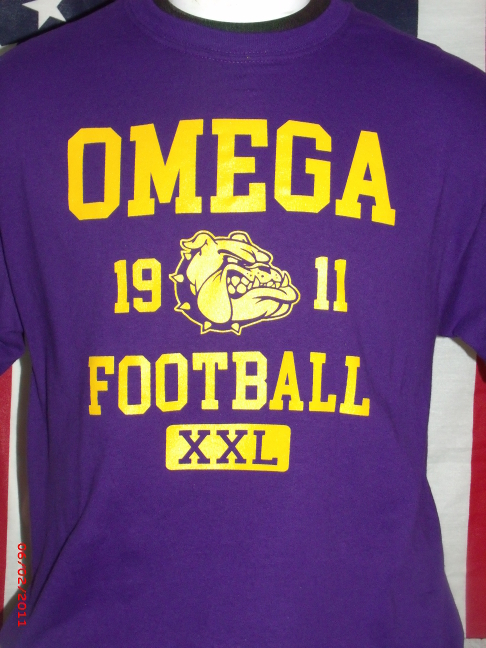 Omega Purple Football Tee - LG