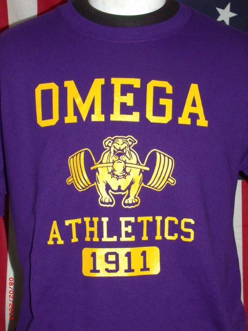 Omega Purple Athletic Tee - LG