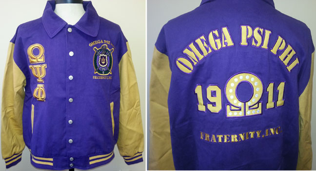 Omega Purple - Gold Twill Jacket