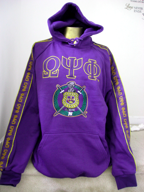 Omega Purple Pullover Hoodie - BB