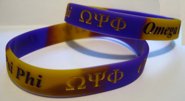 Omega Purple Silicone Bracelet - FREE SHIPPING & VOLUME DISCOUNTS