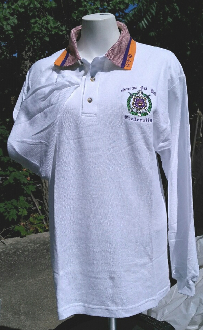 Omega Long-Sleeve Polo Shirt - OD