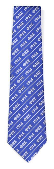 Sigma Royal Letters Silk Tie - 2023