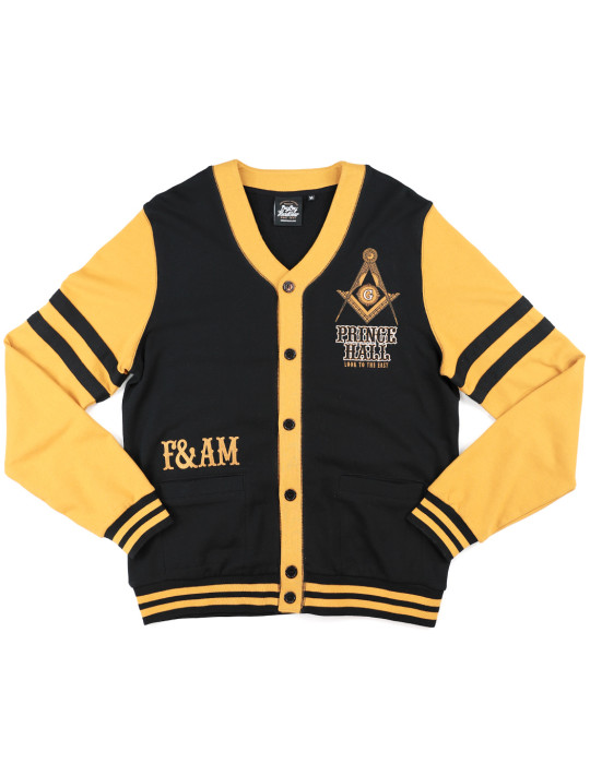 Prince Hall Mason Cardigan Sweater - 2024