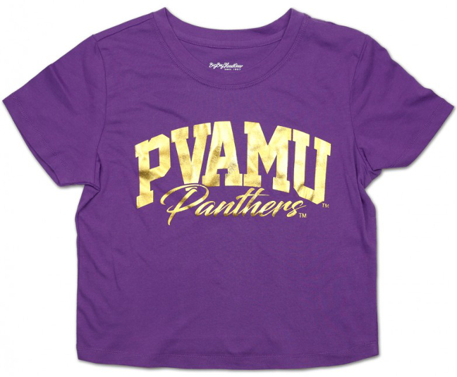 Prairie View A&M Cropped Tee - 1920