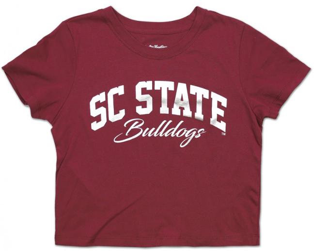 SC State Cropped Tee - 1920