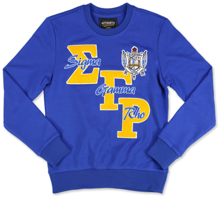 Sigma Gamma Rho Sorority Chenille Sweatshirt - 2023