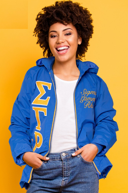 Sigma Gamma Rho Sorority Windbreaker - 2021