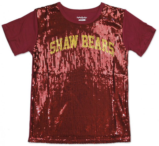 Shaw University Sequin Tee - 1920