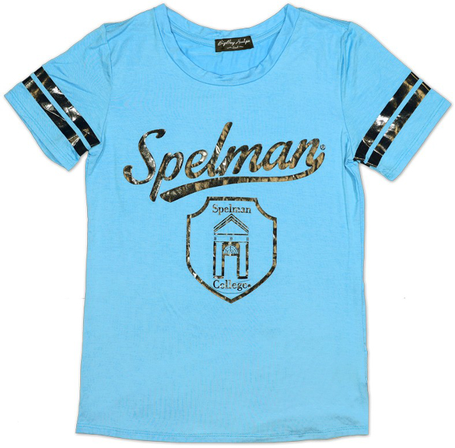 Spelman College Female Foil Tee - 1819
