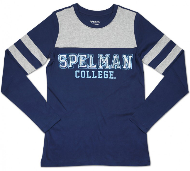 Spelman College Women's Sequin Long-Sleeve Tee - 1920